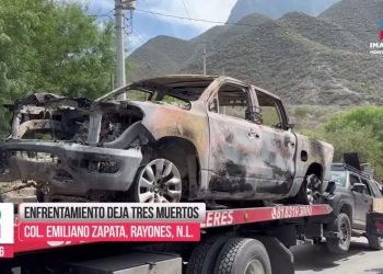 Enfrentamiento en Rayones Nuevo León