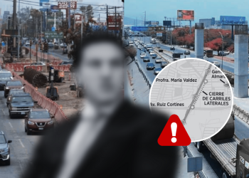 Cierran Lateral En Miguel Alemán, Otro Caos Vial Por Obras Del Metro De Samuel