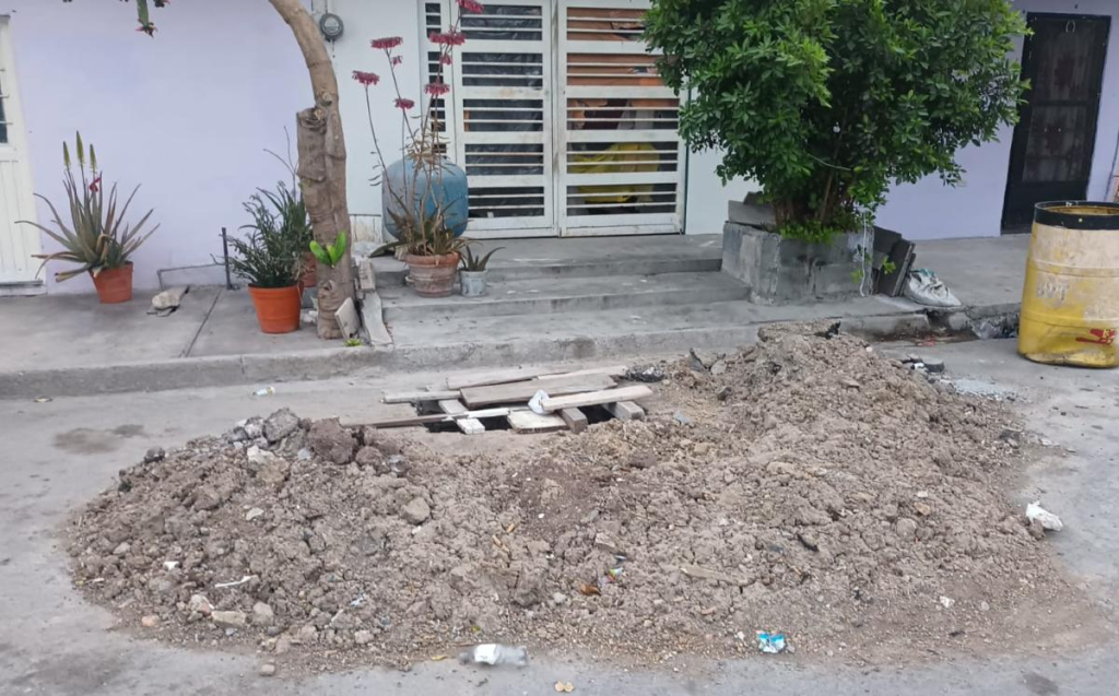 San Nicolás Repara Obras Inconclusas De Agua Y Drenaje En La Colonia Francisco G. Sada. Con Inversión Propia, Mejora Drenaje Y Vialidades Para Vecinos.
