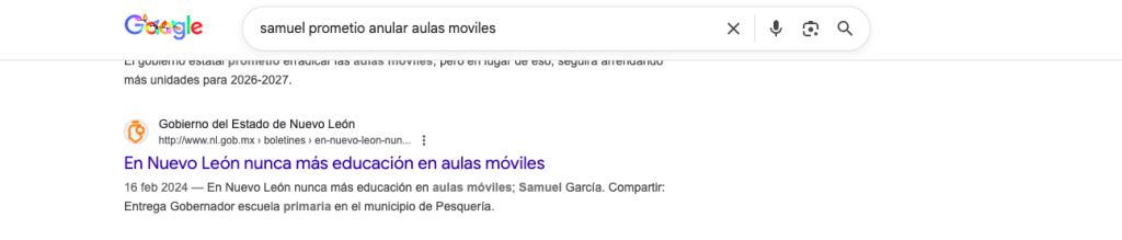 Captura De Pantalla 2025-12-09 a Las 125848 Pm - La Sultana Informa La Educación En Nuevo León Retrocede Mientras El Gobierno Planea Arrendar 160 Aulas Móviles Estatales Pese a Prometer Su Eliminación a Favor De Aulas Fijas.