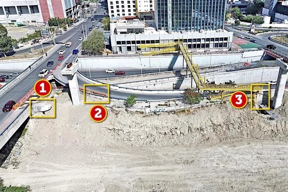 Image - La Sultana Informa Las Obras Del Metro De Samuel Provocan Daños En Vialidades, Un Puente Vehícular Y Un Puente Peatonal, Con Socavones Y Riesgos Sin Solución.